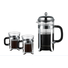 Premium 34oz French Coffee Press 2 Cups Set - french press coffee maker Stainless Steel Plunger